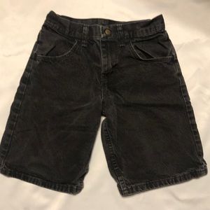 Rustler Boys’ Black Jean Shorts, Size 10, Preloved